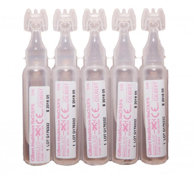 Gilbert Physiodose Physiological serum 3 verpakkingen - 40X5 ML