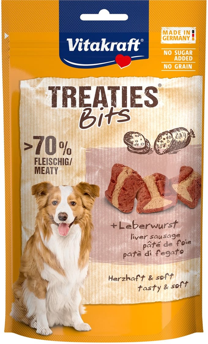 Vitakraft Treaties Bites Leverworst - 3 x 120 g