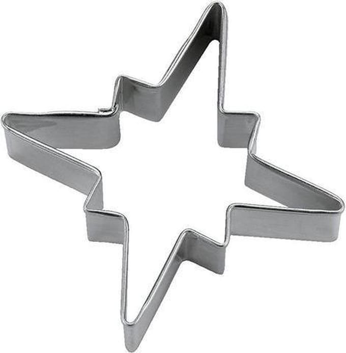 Uitsteker - ster / sneeuwvlok - 6cm - St�dter