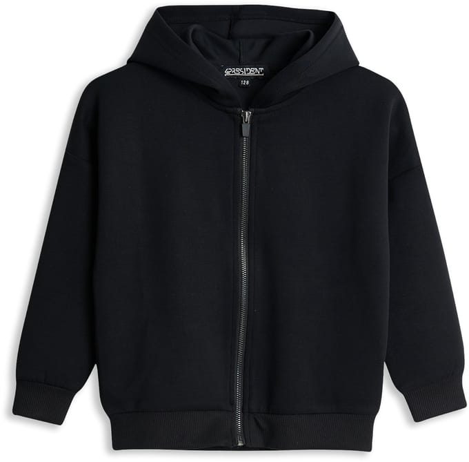 4PRESIDENT Sweater meisjes - Black - Maat 92 - Meisjes trui
