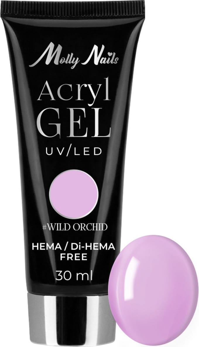 Molly Nails - AcrylGel - Wild Orchid - HEMA/Di-HEMA Vrij - 30 ml