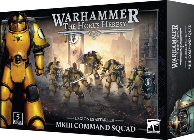 Horus Heresy: Legiones Astartes MKIII Command Squad