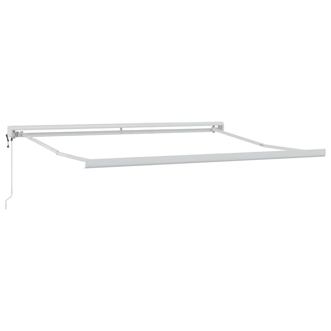 vidaXL - Uitschuifbare - luifel - Taupe - 450 - × - 300 - cm - Stof - en - Metaal