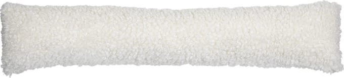 tochtkussen teddy krul wit 20x90cm