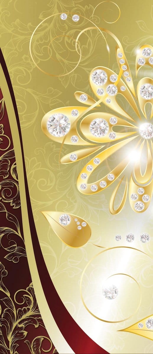 Flowers Abstract Photo Wallcovering