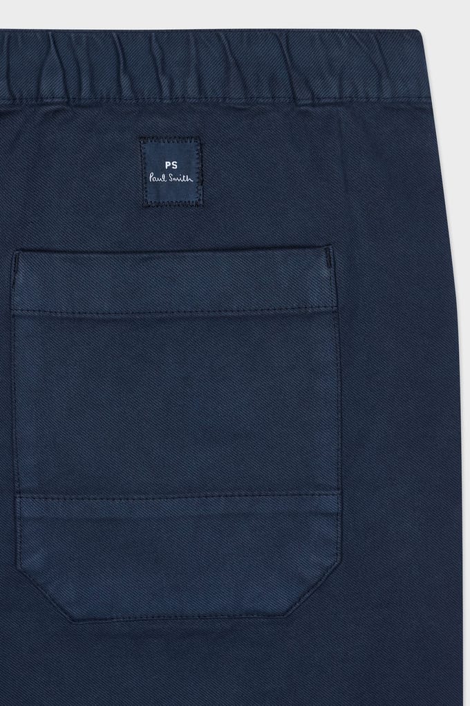 Paul Smith Mens Drawstring Trouser Very Dark Navy Größe: S | Chinos Outlet | Herren | Blau