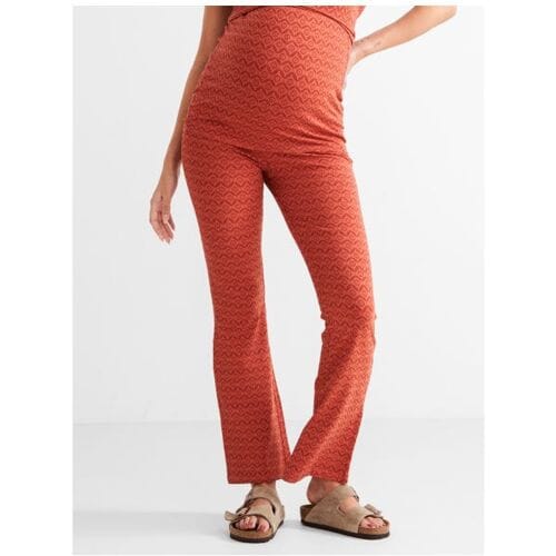 Prénatal zwangerschapsbroek Dark Orange Red S Dames