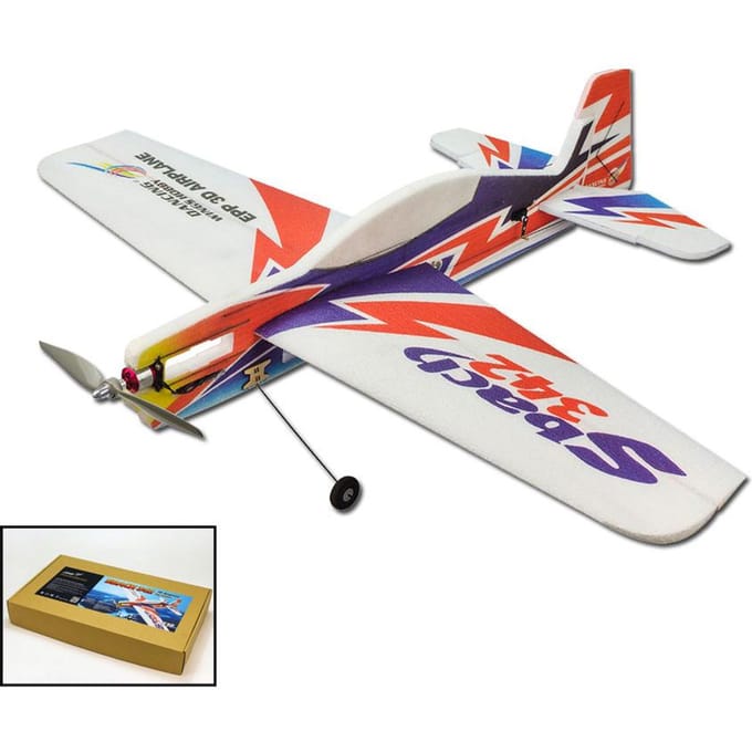 Dancing Wings Hobby E1801 EPP RC-vliegtuig 1000 mm elektrisch aangedreven SBACH342 RC-vliegtuigen ongemonteerde KIT-versie KIT veelkleurig