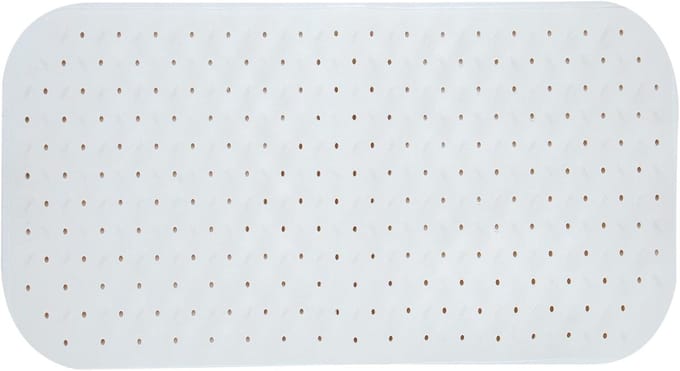 Antislip Douchemat met Zuignappen, Antibacterieel en Wasbaar (36x76 cm)