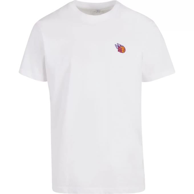 Mister Tee - Basketball Fly EMB Heren Tshirt - XL - Wit