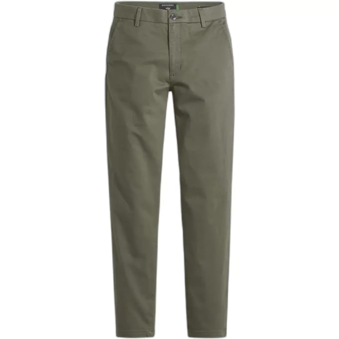 Dockers Weekend Skinny Chino Broek Groen 28 / Long Vrouw