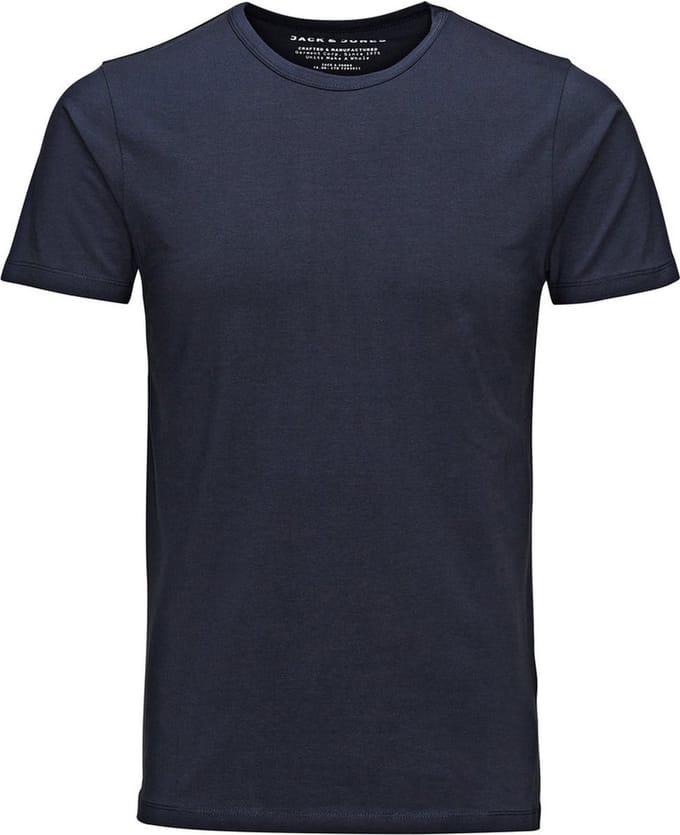 Jack & Jones Basic O-neck Tee S/s Noos 12058529 Navy Blue