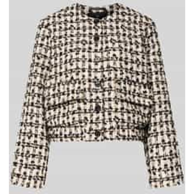Regular Fit blazer in bouclé-look model 'Jenifer'