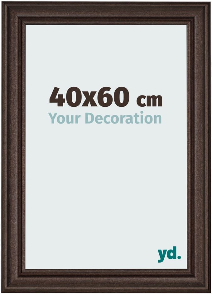 Your Decoration - Fotolijst 40x60 cm - MDF - Eiken Donker - Lazio