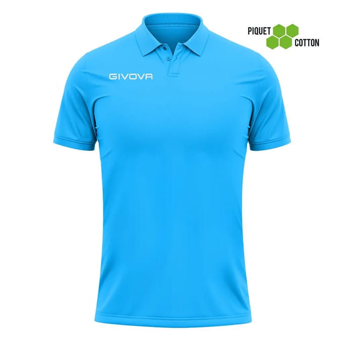 Katoenen piqué polo voor kinderen Givova Summer