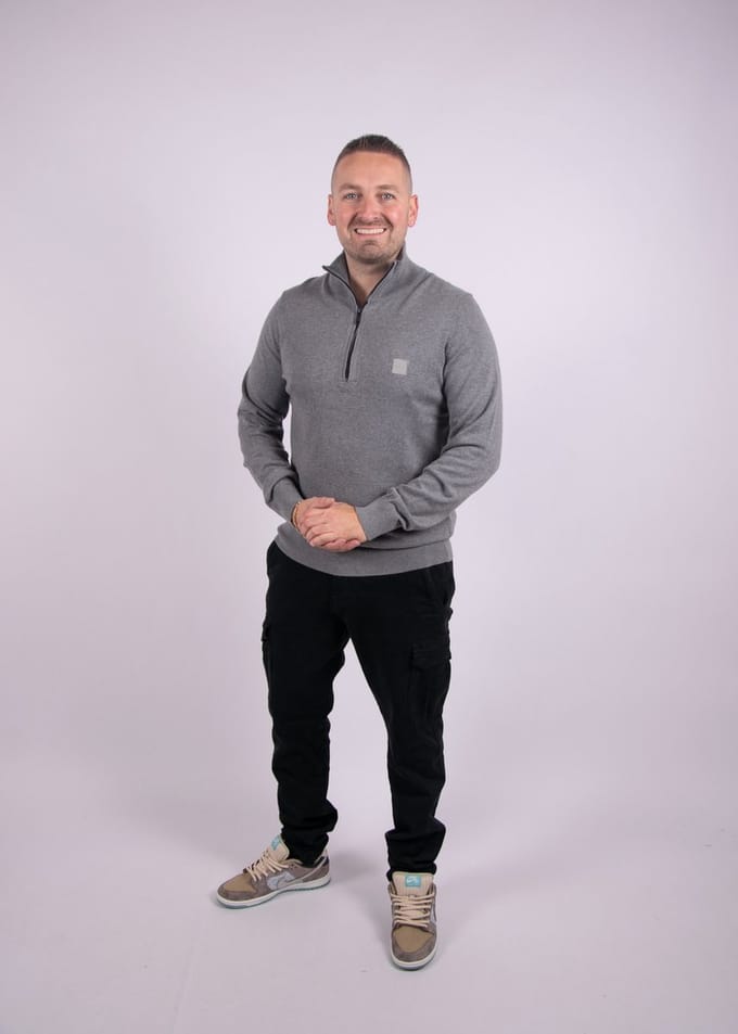 Hugo Boss trui grijs