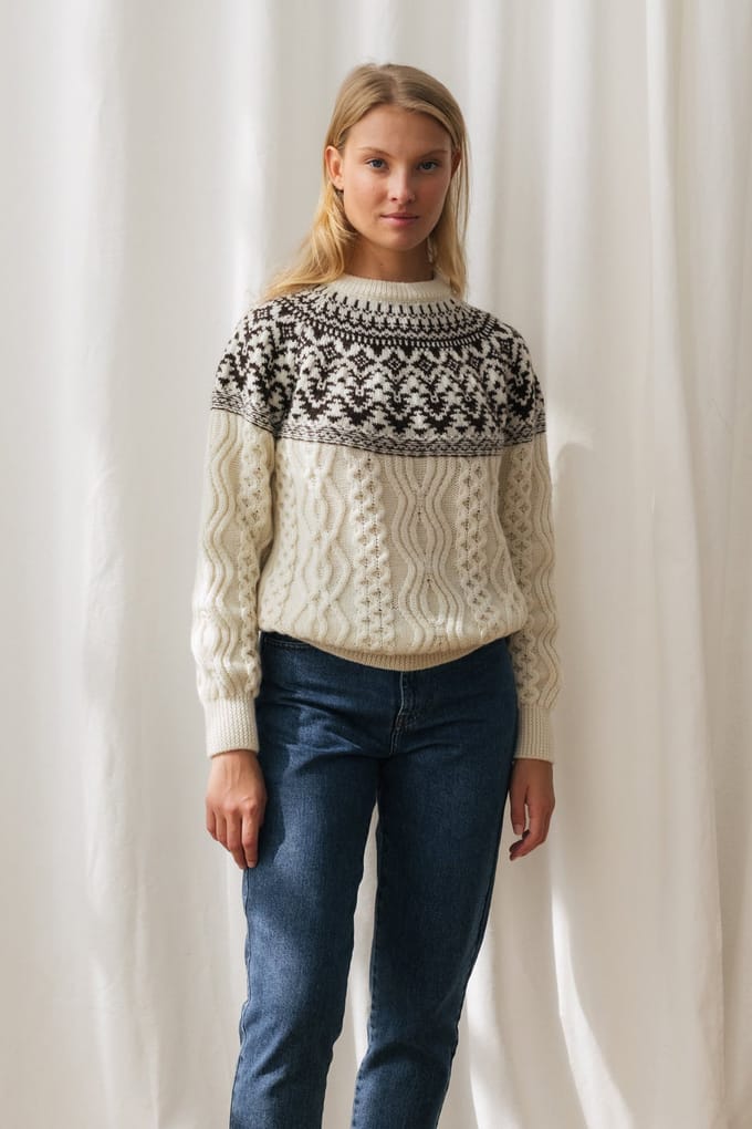 TWOTHIRDS Ballygally Knit Jacquard Taglia: S | Maglioni a maglia Outlet | Donna