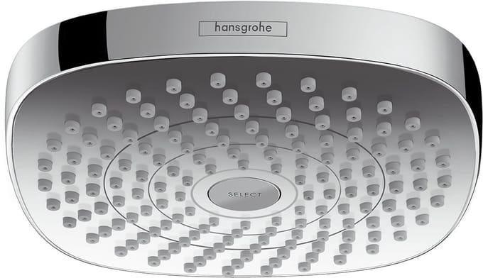 hansgrohe Croma Select E 180 2jet Hoofddouche - 2 straalsoorten - diameter hoofddouche 180 mm