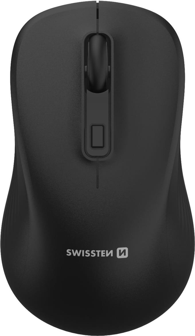 Swissten Wireless Office Mouse - 59107310 - Black