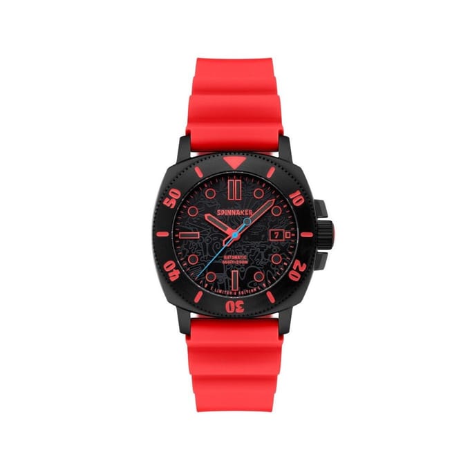 Spinnaker - SP-5147-04 - Polshorloge - Heren - Automatisch - HULL DIVER LTD EDT