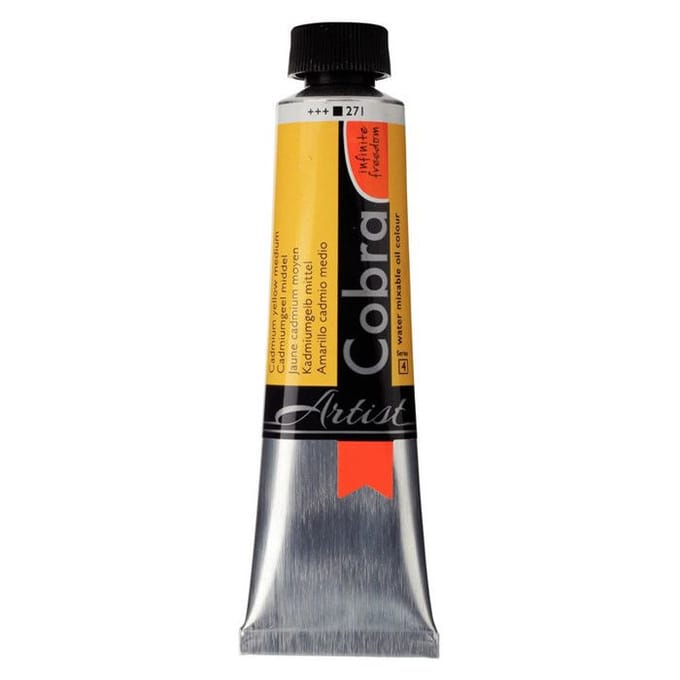 Olieverf - #271 Cadmiumgeel Middel - Cobra - 40ml