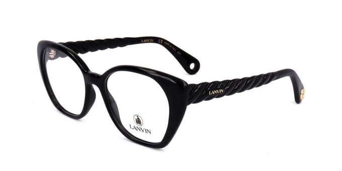 Lanvin LNV2624 Black 52/16/145 WOMAN Brilmonturen