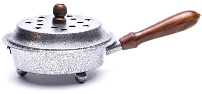 IJzeren wierookbrander pan model
