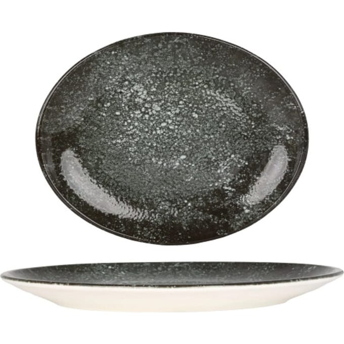 Bonna Serveerschaal - Cosmos - Porselein - 31x24 cm - set van 2