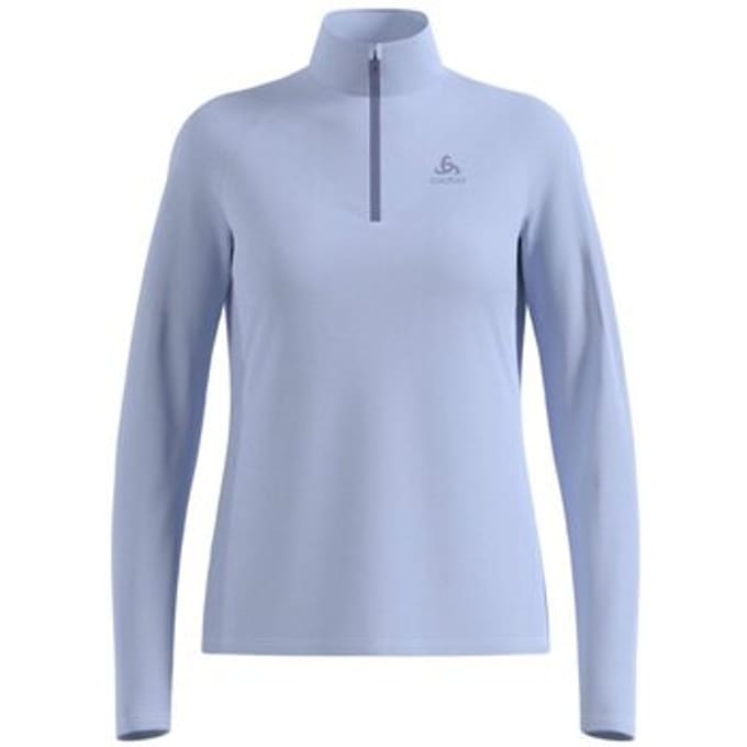 Odlo Besso Fleece Met Halve Rits Blauw XS Vrouw