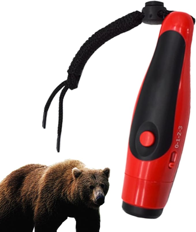 Luid Geluidssignaal - Alarm Hoorn - Veiligheid Buiten - 125 dB Volume - 13 cm - Rood