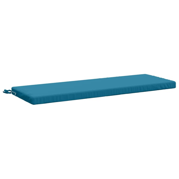 vidaXL - Bankkussen - SOEST - 100% - Polyester - Lichtblauw - 110 - x - 40 - x - 5 - cm