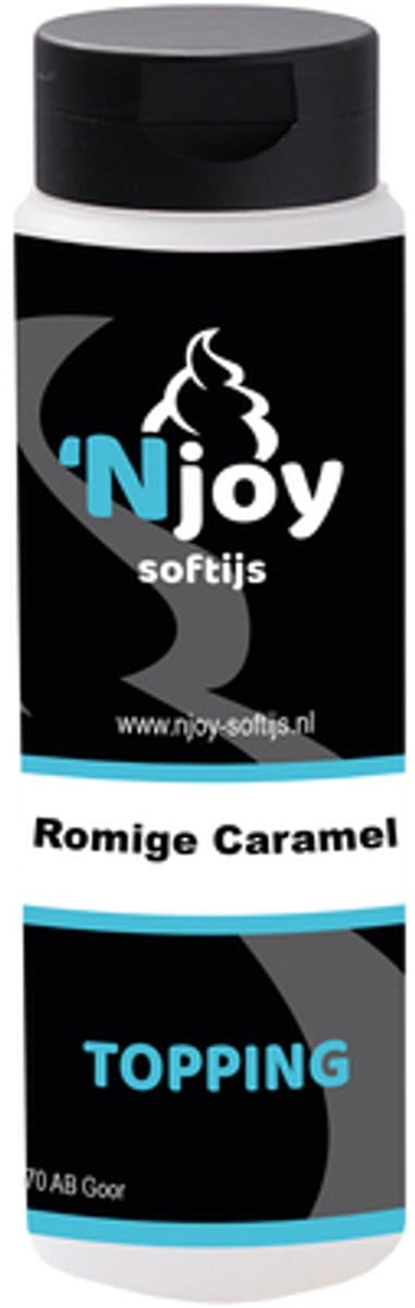 Njoy | Topping Romige Caramel | 6 x 500 ml