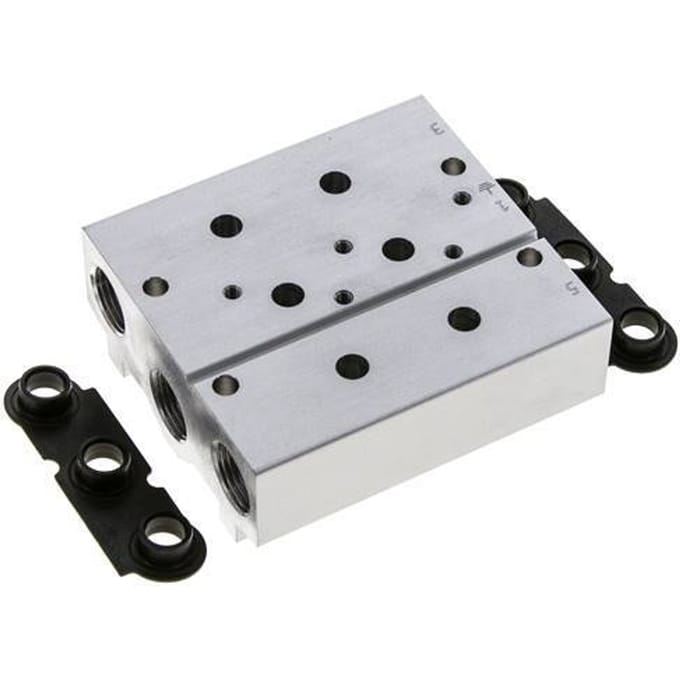 6xG3/8'' Manifold 2-Stations Festo 8026261 VABM-B10-25S-G38-2