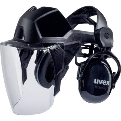uvex 9715 9790212 Gelaatsbescherming Zwart