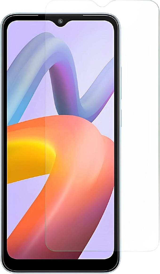 LuxeBass Screenprotector geschikt voor Xiaomi Redmi A2 - Tempered Glas - glas scherm - bescherming
