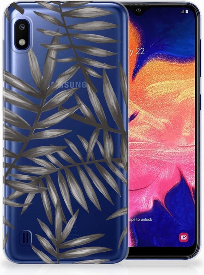 Samsung Galaxy A10 TPU Case Leaves Grey