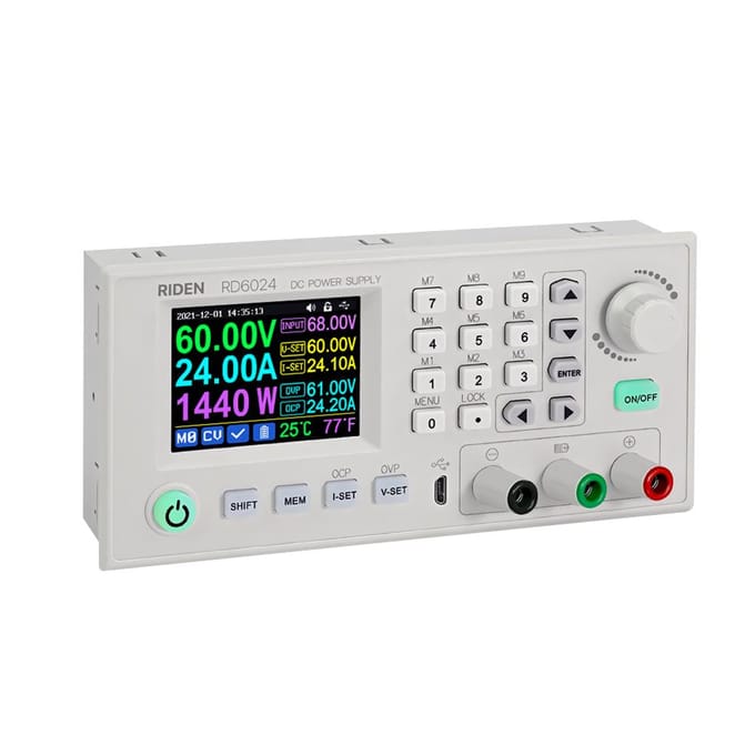 RD6024-W 24A 12V 36V 48V 60V Instelbare Step-Down Digitale Constante Spanning Stroom Voedingen RD6024