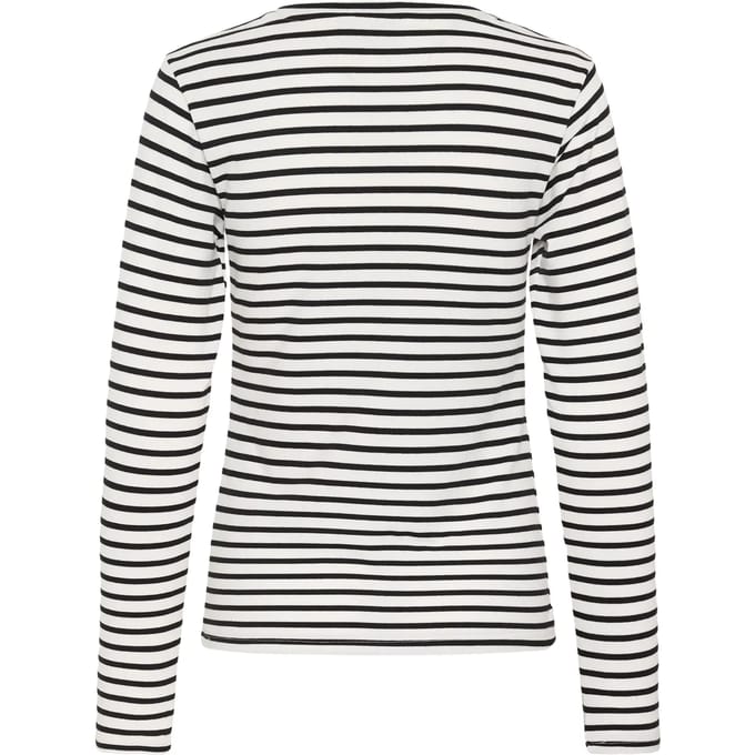 Dames-T-shirt met lange mouwen KAFFE LIDdy