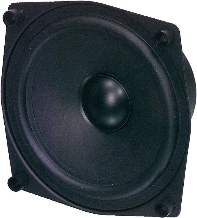 Laag Middenfrequent Driver - HiFi Speaker - Muziek Afspelen - Magnetisch Afgeschermd - 13 cm - Zwart