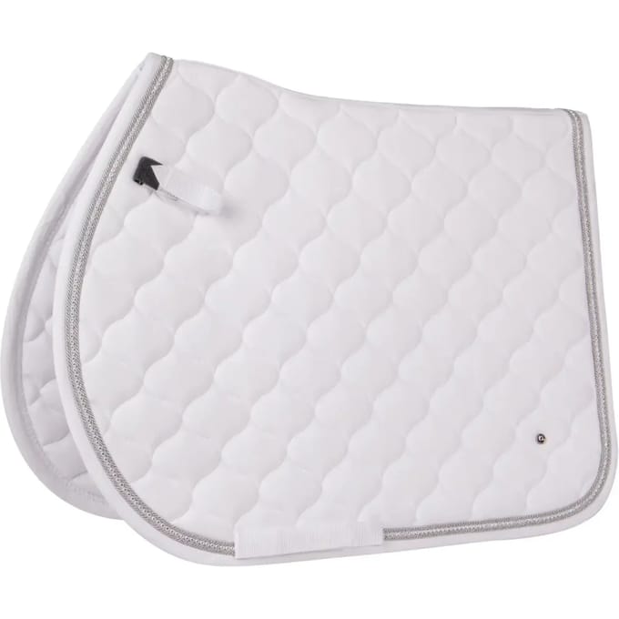 Qhp Zadeldek Qhp Sparkle Veelzijdigheid Wit