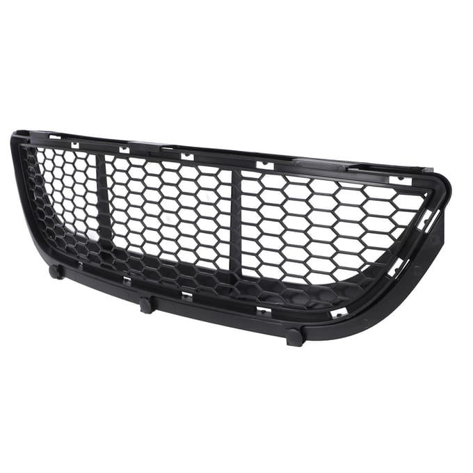 Pare-chocs Grille Centrale Inférieure 51118047365 Grille de Ventilation Inférieure Avant en Maille pour Série 3 E90 E91 2009 black