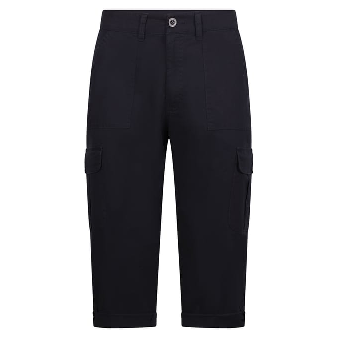 Trespass Dames/Dames Trina Casual Capri Broek (Marine)