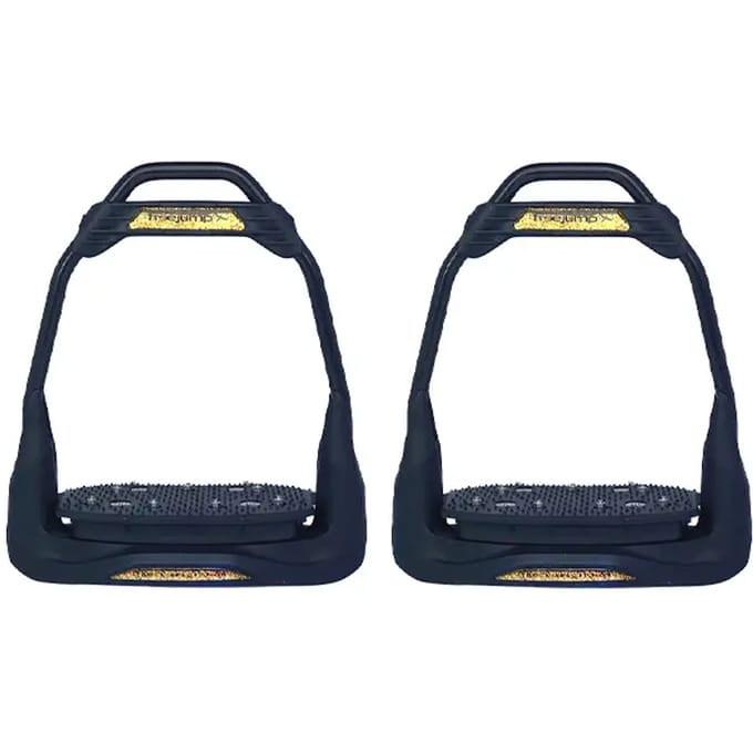 Paardenstijgbeugels Freejump Air’s Full Black (plancher 0° œil 0°)