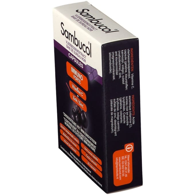 Sambucol Immuno Forte - 30 capsules