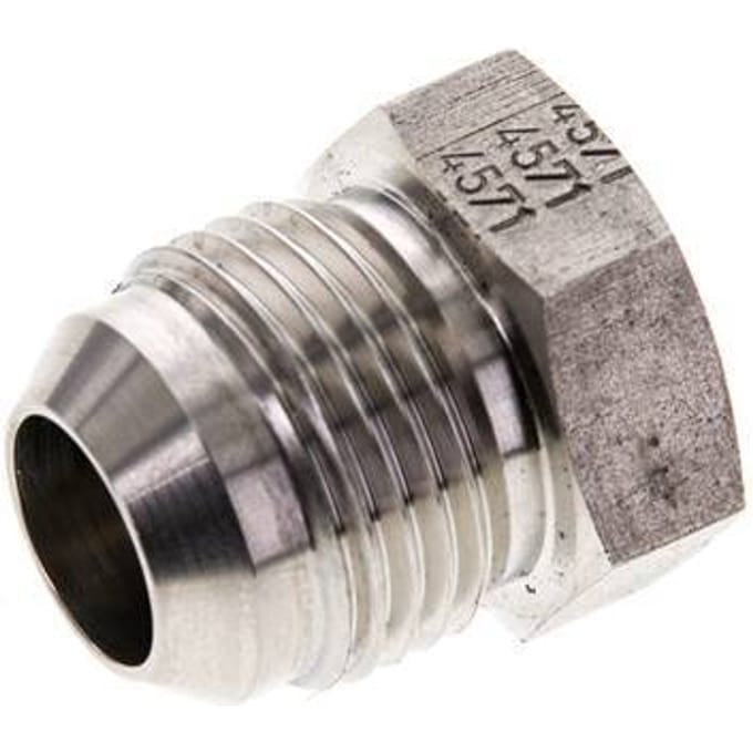 JIC Plug UNF 7/8''-14 RVS 210 bar (2950.5psi)