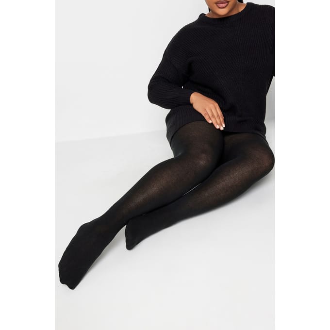 Yours Soft Touch Panty Met Hoge Taille In Zwart Size 44-48