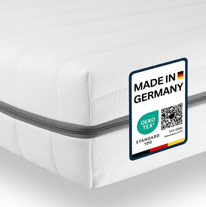 matras 200x220 - 15 cm dik - koudschuim - H2&H3 duo hardheid - gemiddeld - Sleepneo