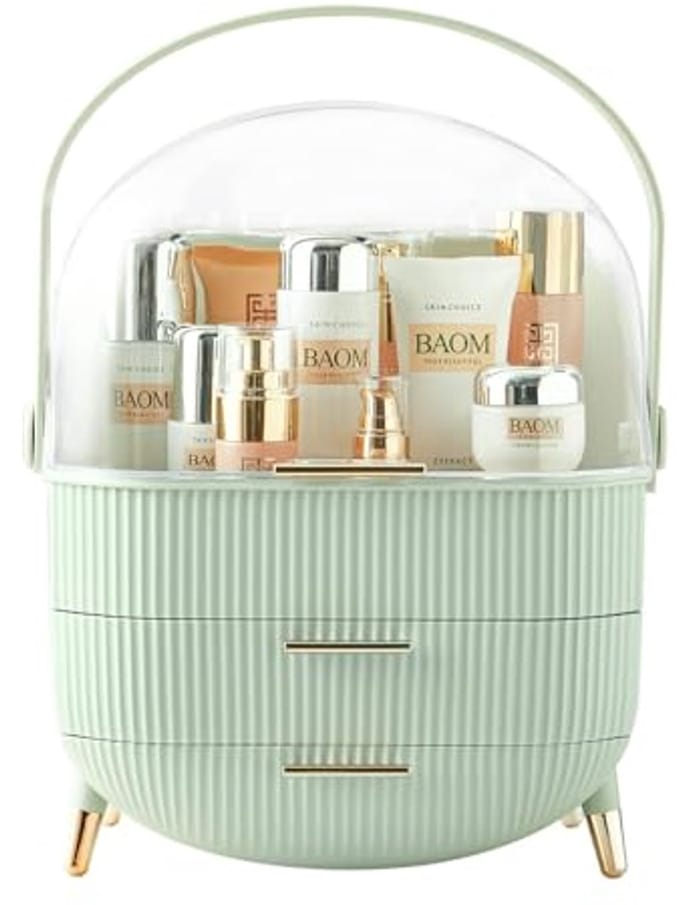 Make-up organizer opslagdoos voor cosmetica - stofdicht en waterdicht