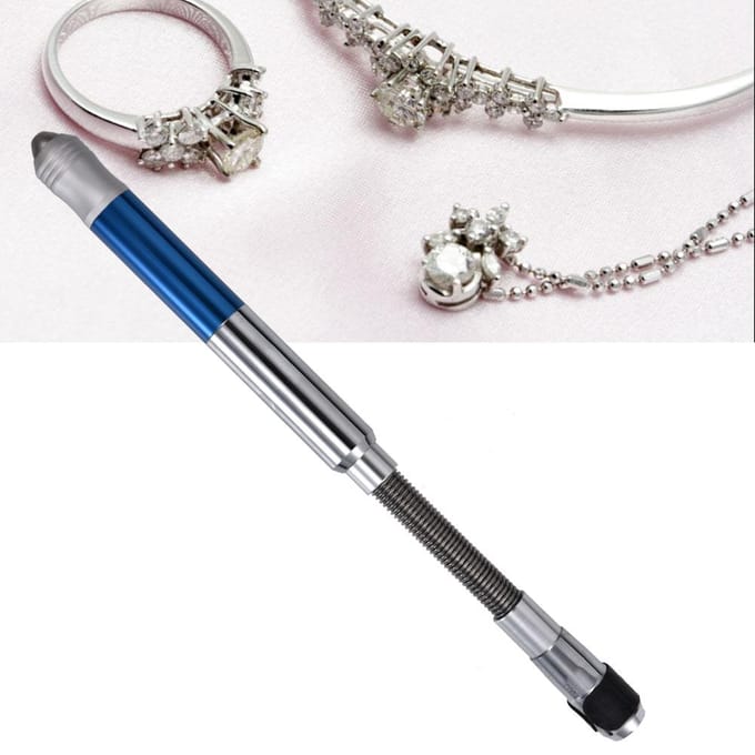 Graveur de Bijoux Outil à Queue Flexible Manche de Marteau de Gravure Pièce à Main Stylo