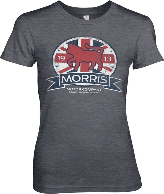 Morris Motor Co. England Girly Tee dames-T-shirt Dark-Heather